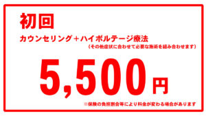 スタンダード初回料金